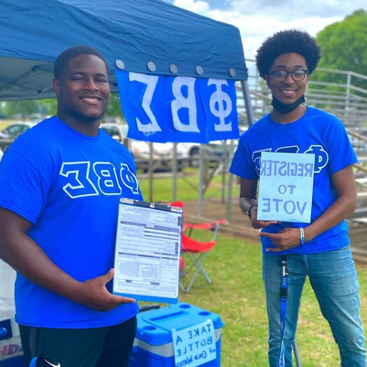 Phi Beta Sigma - Voter Registration Drive